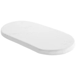 P'tit lit Matelas couffin Bamboo Blanc 32 x 72 cm