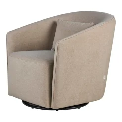 Quax Fauteuil Swivel & Gliding Chair Gomi Latte