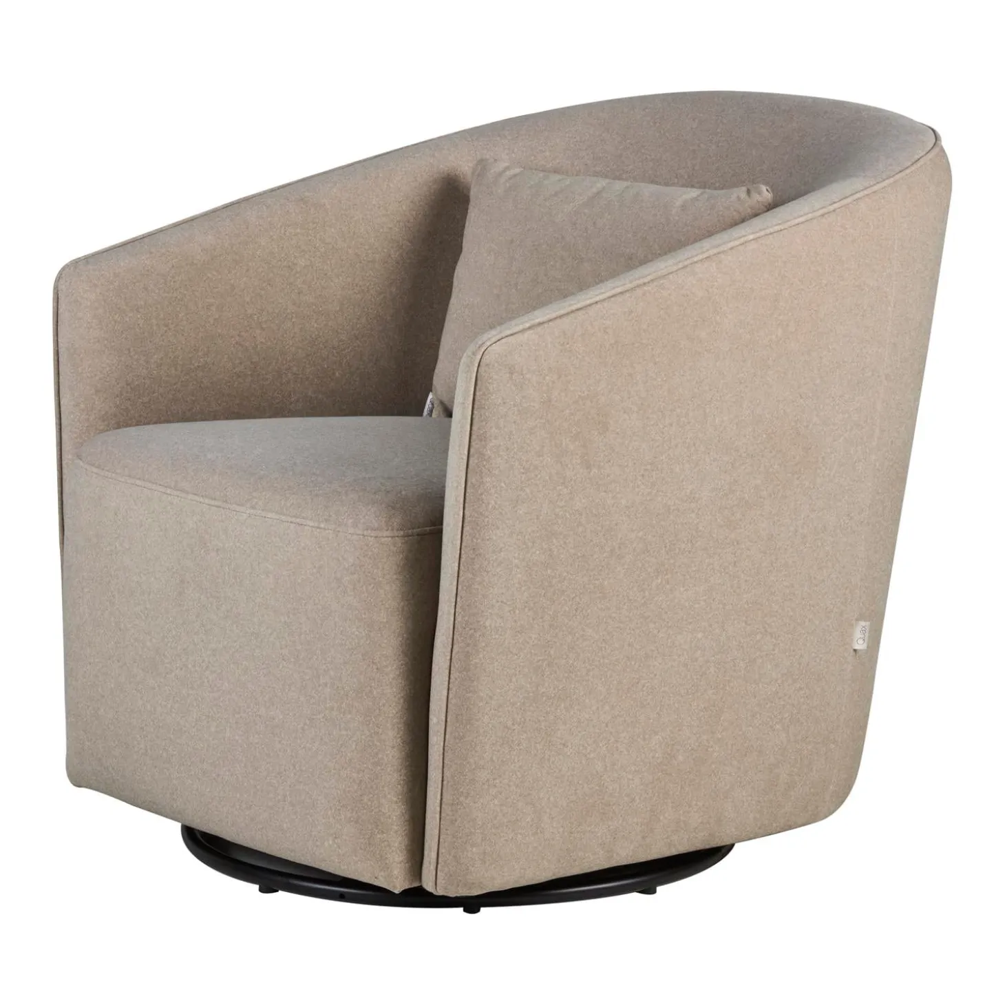 Quax Fauteuil Swivel & Gliding Chair Gomi Latte