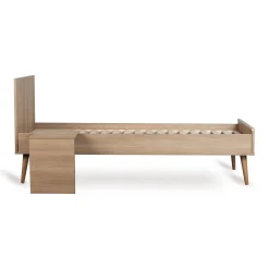 Quax Kit de transformation Flow Bois / Miel 70x170 cm