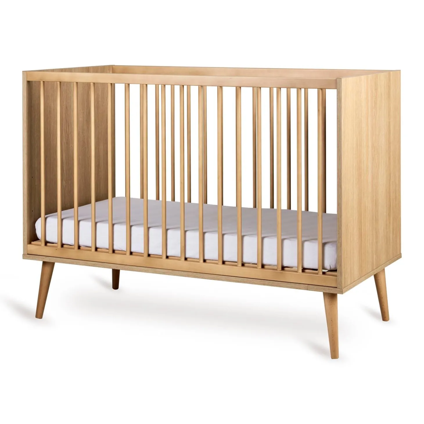 Quax Lit Flow Bois / Miel 60x120 cm