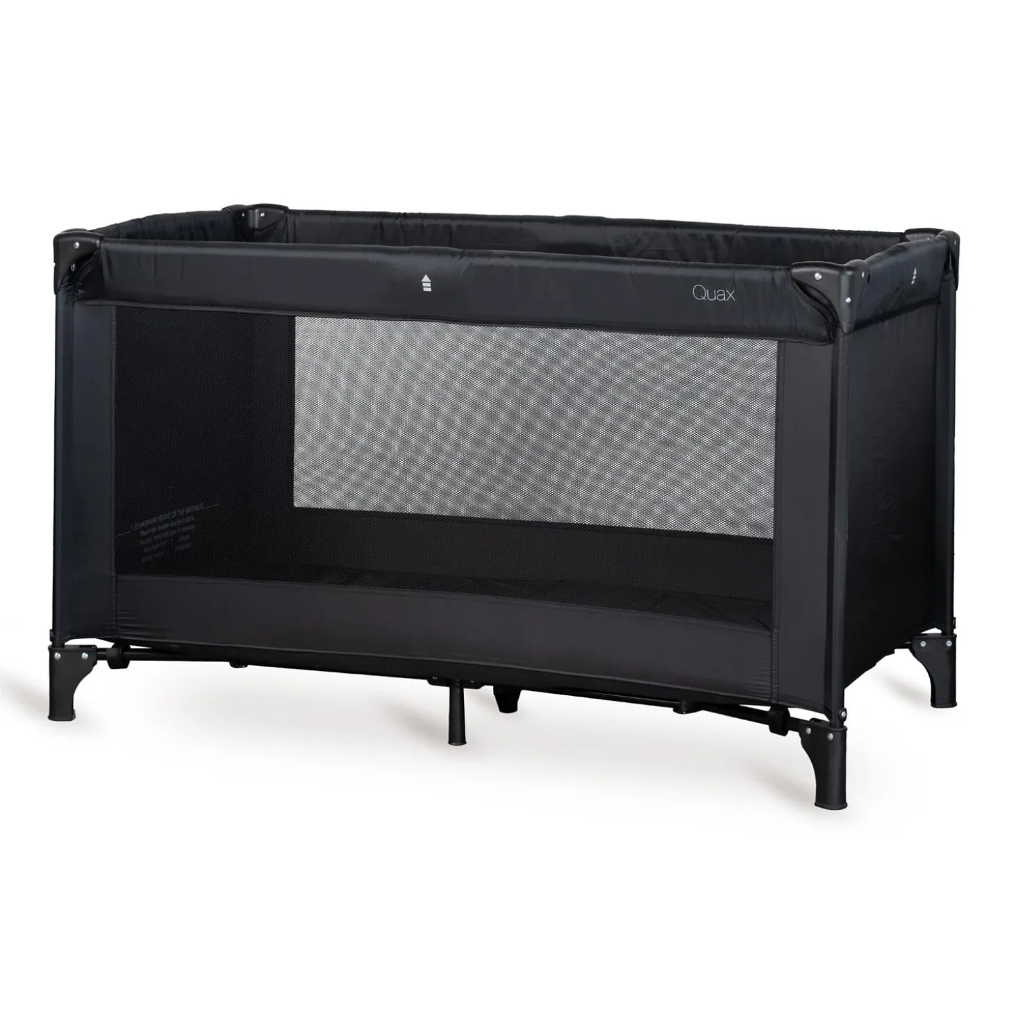 Quax Lit Pliant Black 60x120 cm