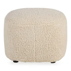 Quax                    Repose pied Ottoman Gomi    Beige