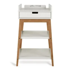 Quax Table à langer Hip + tirroir Argile