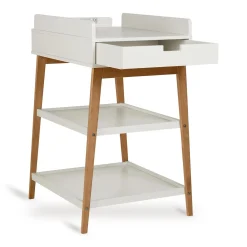 Quax                    Table à langer Hip + tirroir    Argile