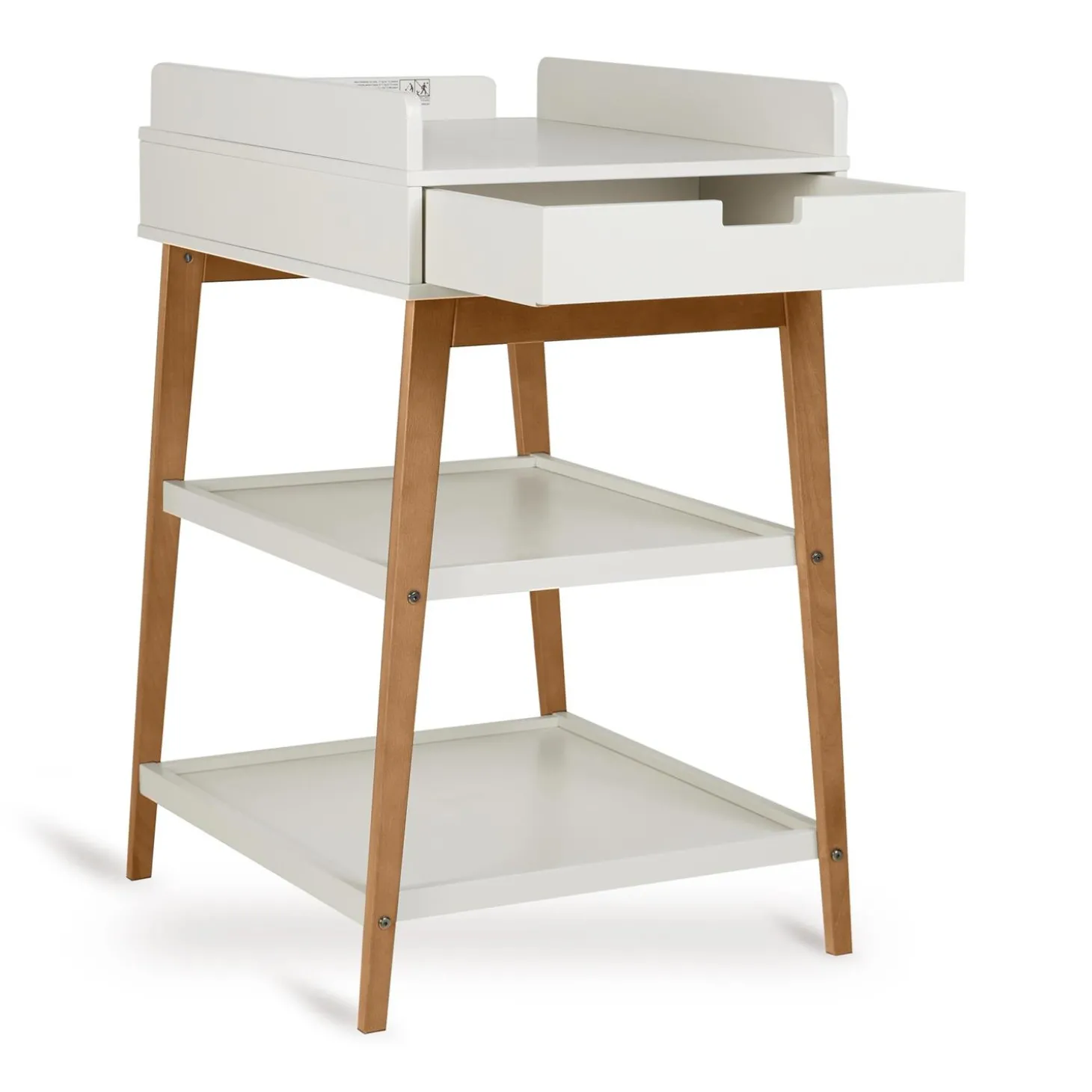 Quax Table à langer Hip + tirroir Argile