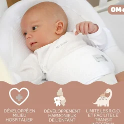 Red Castle                    Pack Cocoonababy avec drap + drap offert    Blanc             0-3 mois