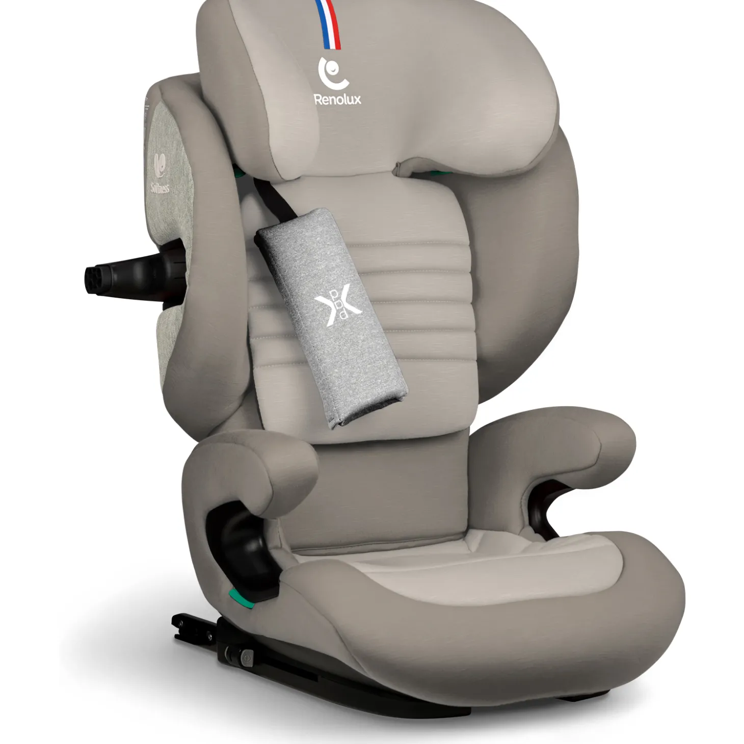 Renolux Réhausseur i-size inclinable isofix Eliseo Cappuccino
