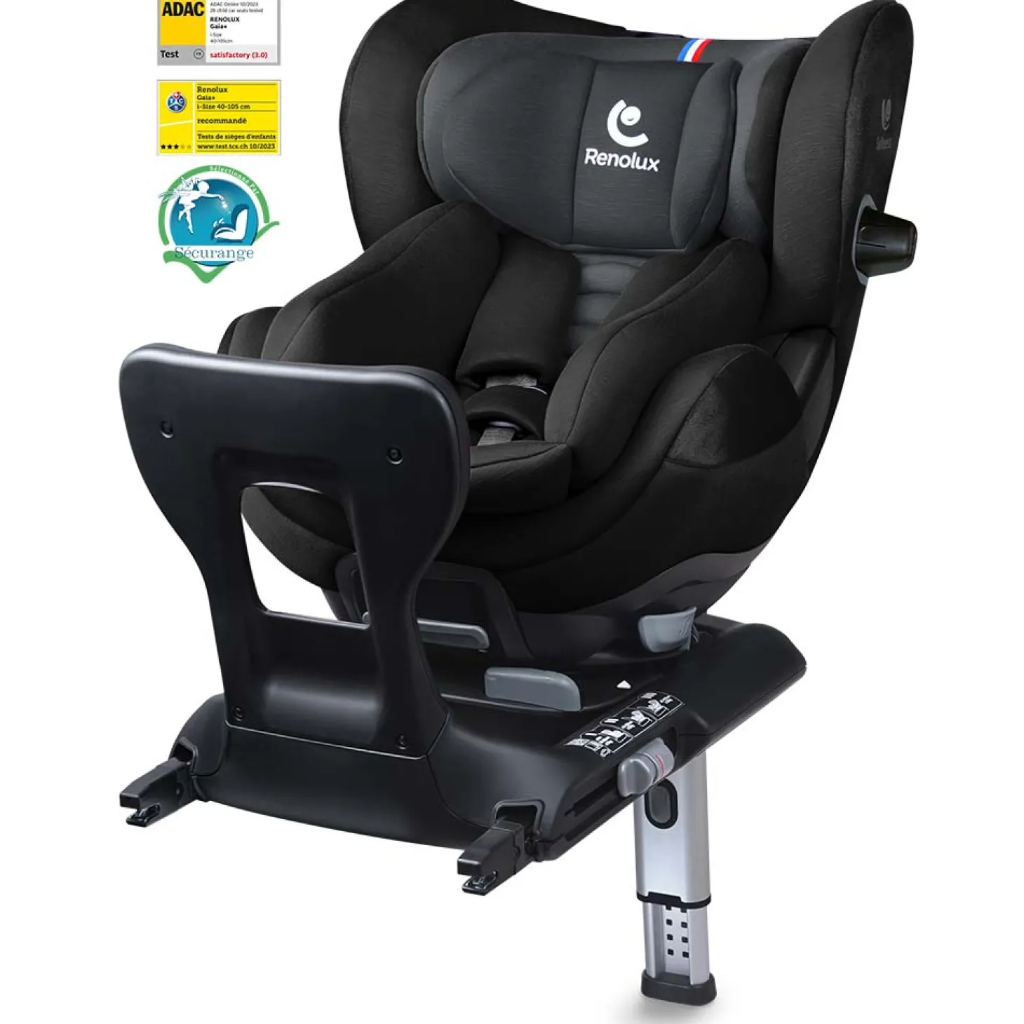 Renolux Siège auto Gaia + Carbon