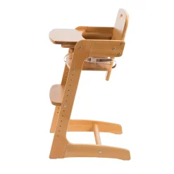 Roba Chaise haute évolutive avec tablette Kid Up Bois Naturel