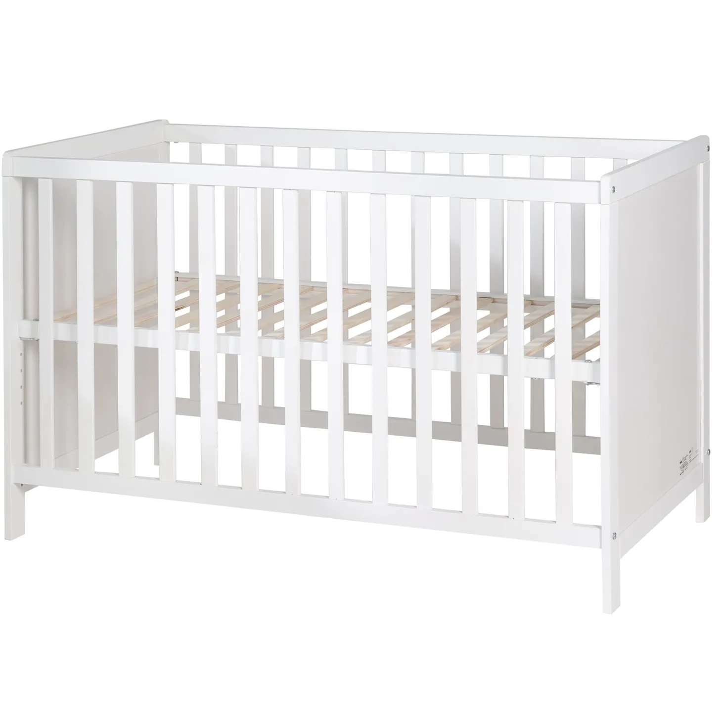 Roba Lit cododo + Commode à langer tiroirs Hambourg Blanc