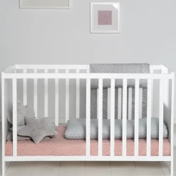 Roba                    Lit cododo  réglable, 5 barreaux amovibles    Blanc            60x120 cm