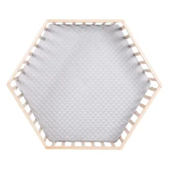 Roba Parc hexagonal Cosiplay Bois Naturel