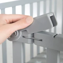 Roba Parc rectangulaire pliant en portefeuille Gris