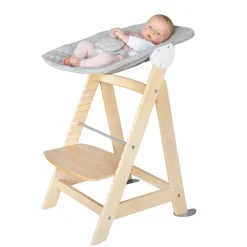 Roba                    Set Transat + chaise haute évolutive Born Up    Bois Naturel