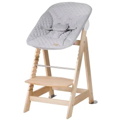 Roba                    Set Transat + chaise haute évolutive Born Up    Bois Naturel