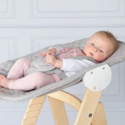 Roba                    Set Transat + chaise haute évolutive Born Up    Bois Naturel