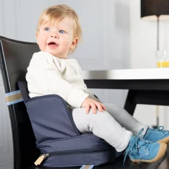Roba Siège réhausseur Boostergonflable Little Stars Gris Foncé