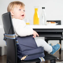 Roba Siège réhausseur Boostergonflable Little Stars Gris Foncé