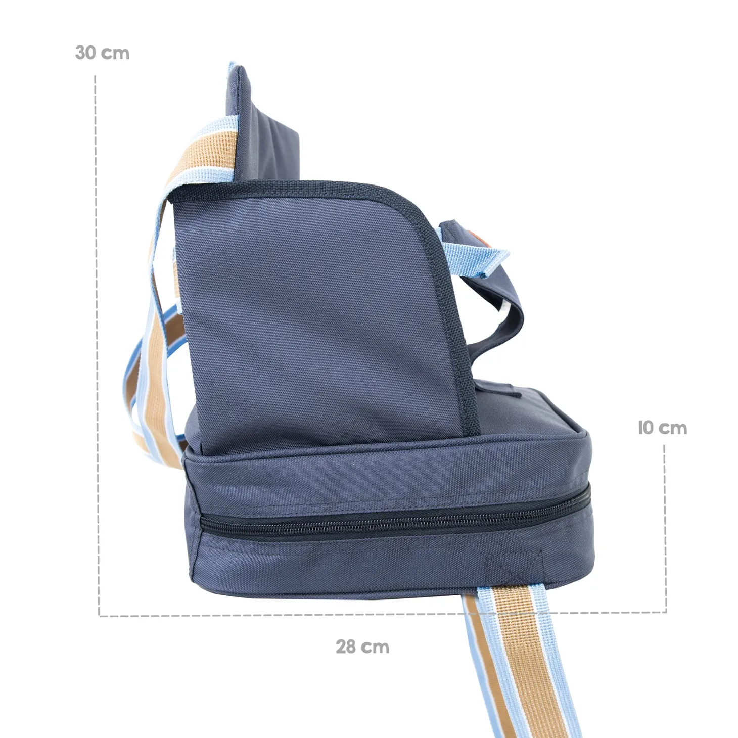 Roba Siège réhausseur Boostergonflable Little Stars Gris Foncé