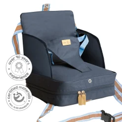 Roba Siège réhausseur Boostergonflable Little Stars Gris Foncé