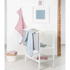Roba Table à langer Baby Pool rabattable + baignoire Gris