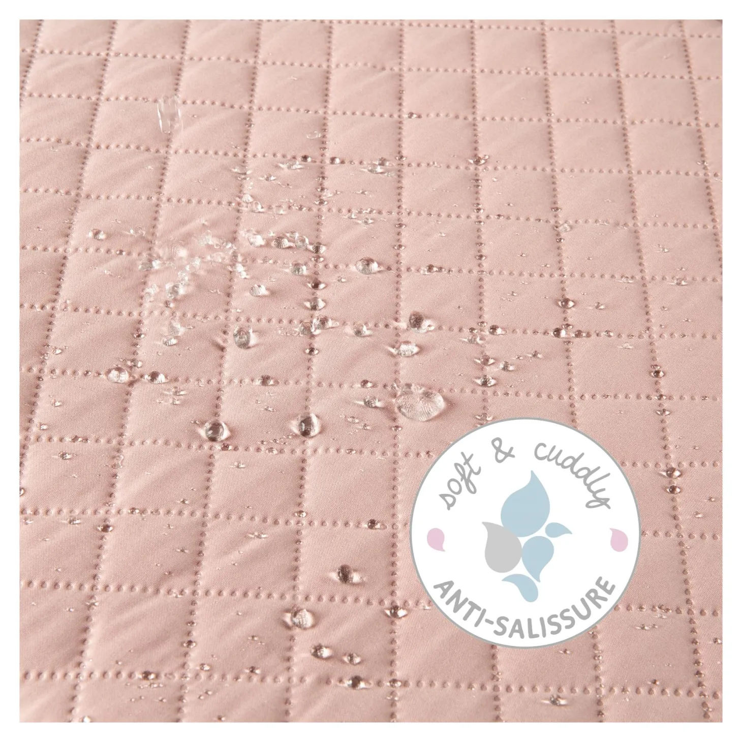 Roba Tapis de parc hexagonal Rose