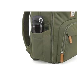 Ruvalino Sac à dos à langer multifonctions Vert Kaki