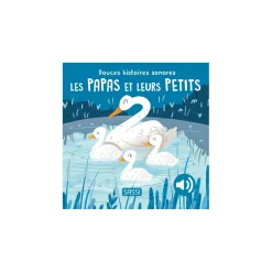 Sassi Junior                    Douces Histoires Sonores Les Papas Et Leurs Petits    Multicolore