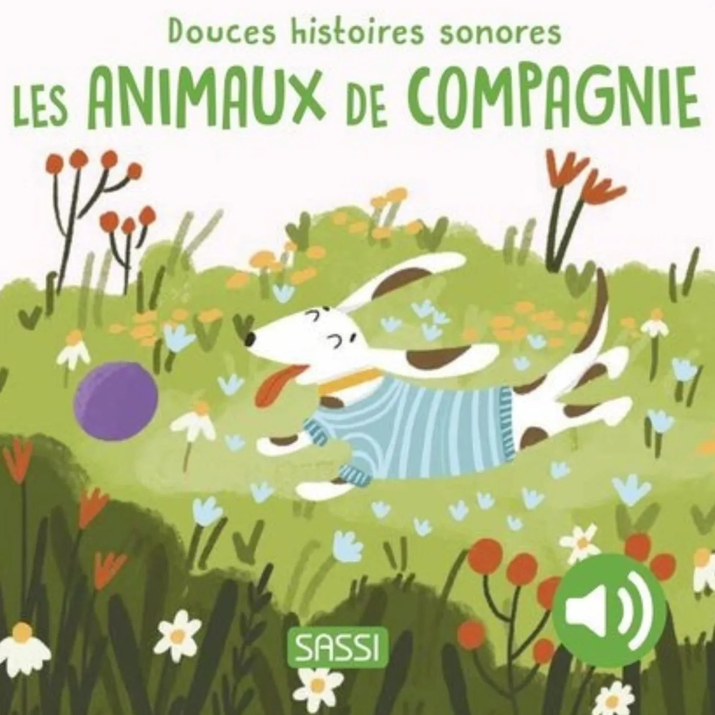 Sassi Junior Douces Histoires Sonores Les Animaux De Compagnie Multicolore