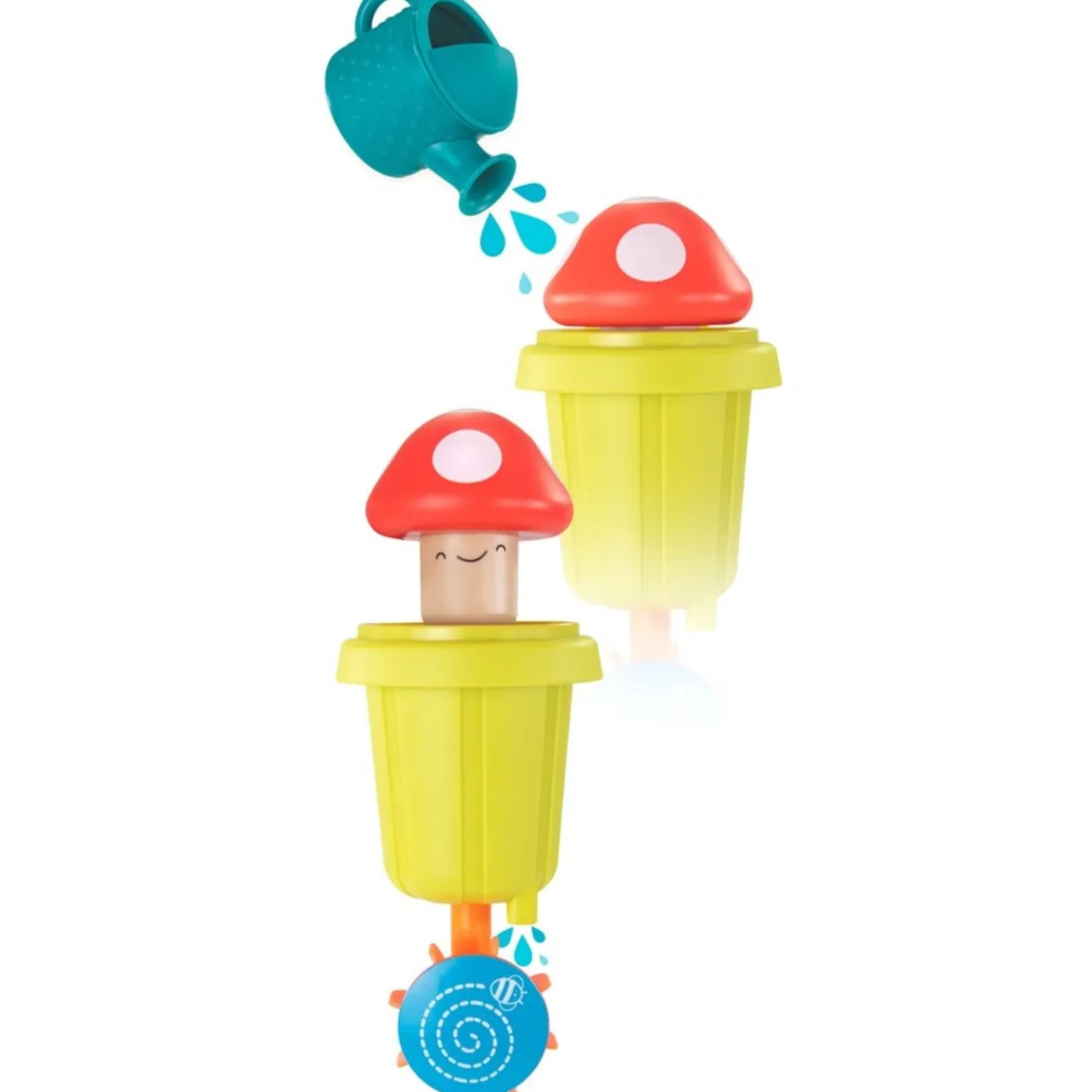 Sassy Jouet de bain Water & Grow Mushroom Multicolore