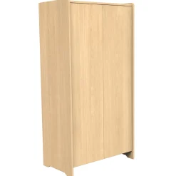 Sauthon Armoire 2 portes cannelle Chêne Miel