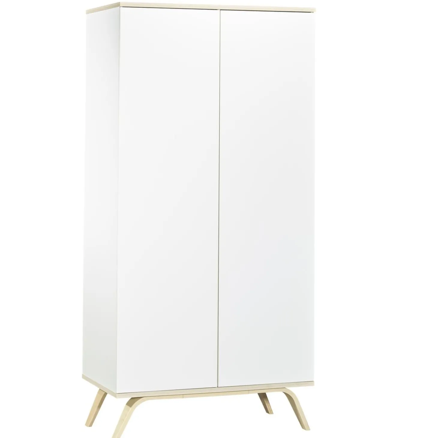 Sauthon Armoire 2 portes Serena Blanc