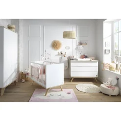 Sauthon Armoire 2 portes Serena Blanc