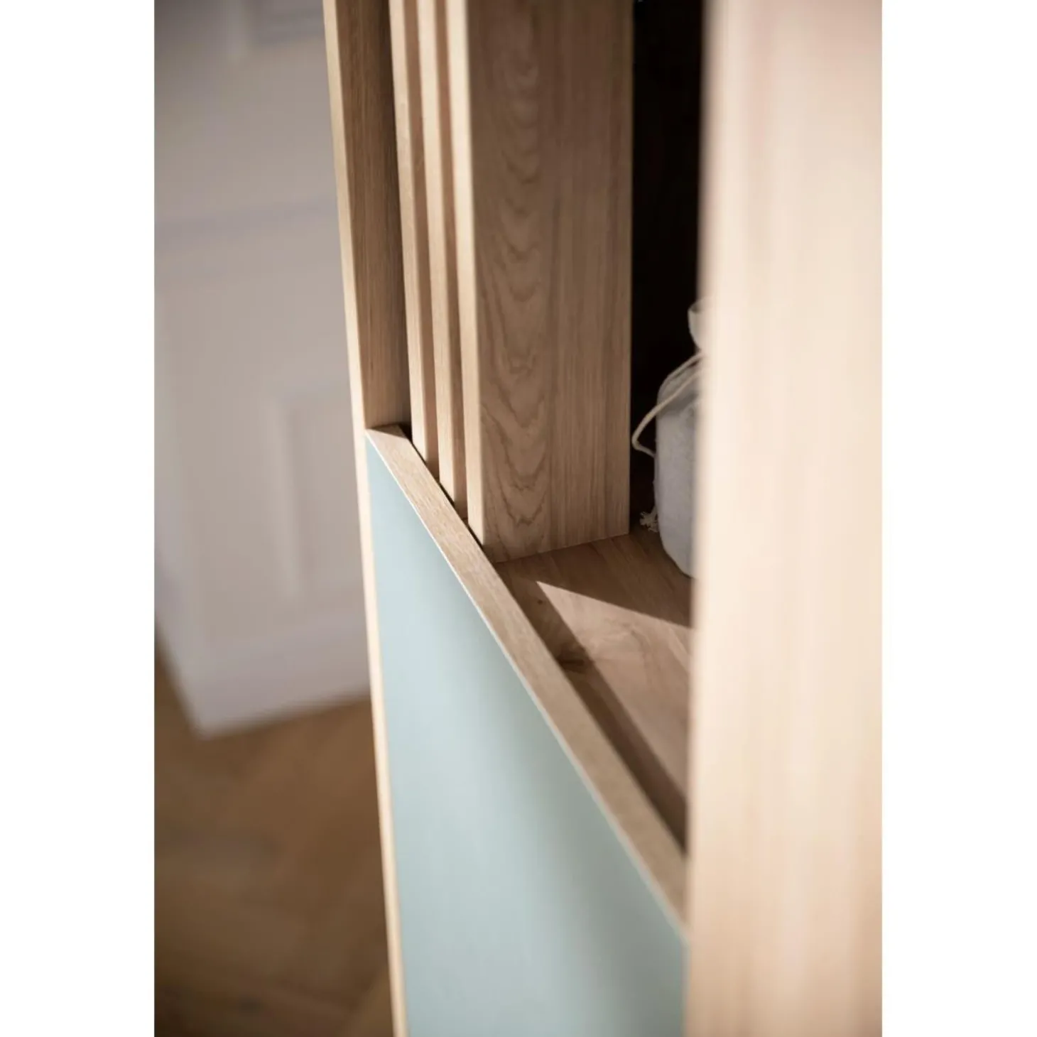 Sauthon Armoire 2 porte Tokyo Chêne Suave - Sauge