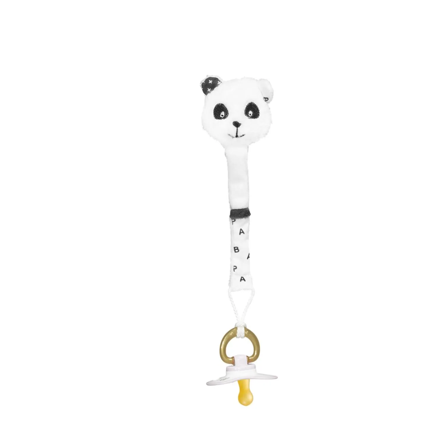 Sauthon Attache Sucette Chao Chao Gris Foncé - Noir