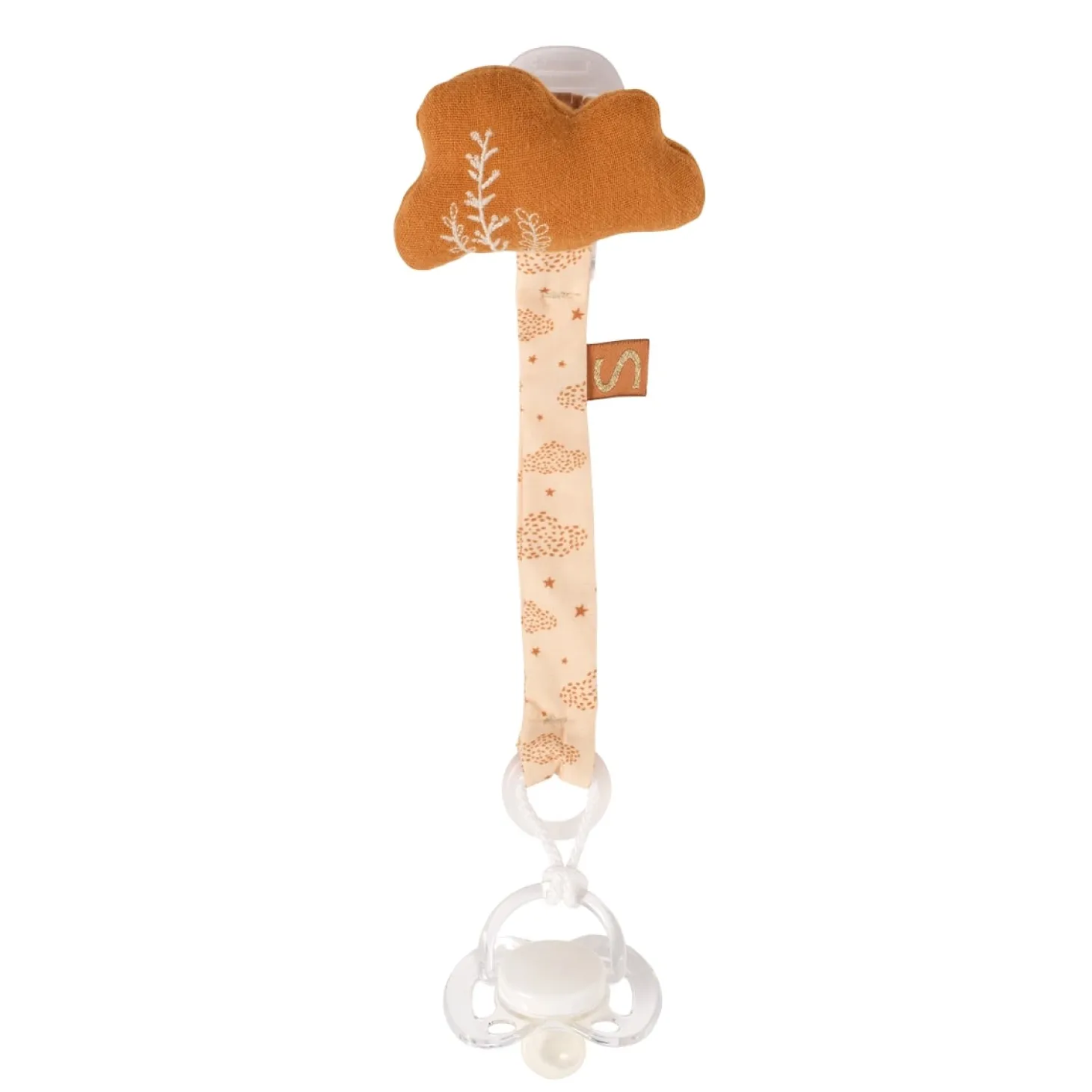 Sauthon Attache sucette nuage Orsino Beige