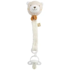 Sauthon Attache Sucette Petit Soleil Beige Chiné/Caramel