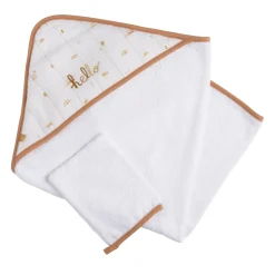 Sauthon                    Cape de bain avec gant Sunlight