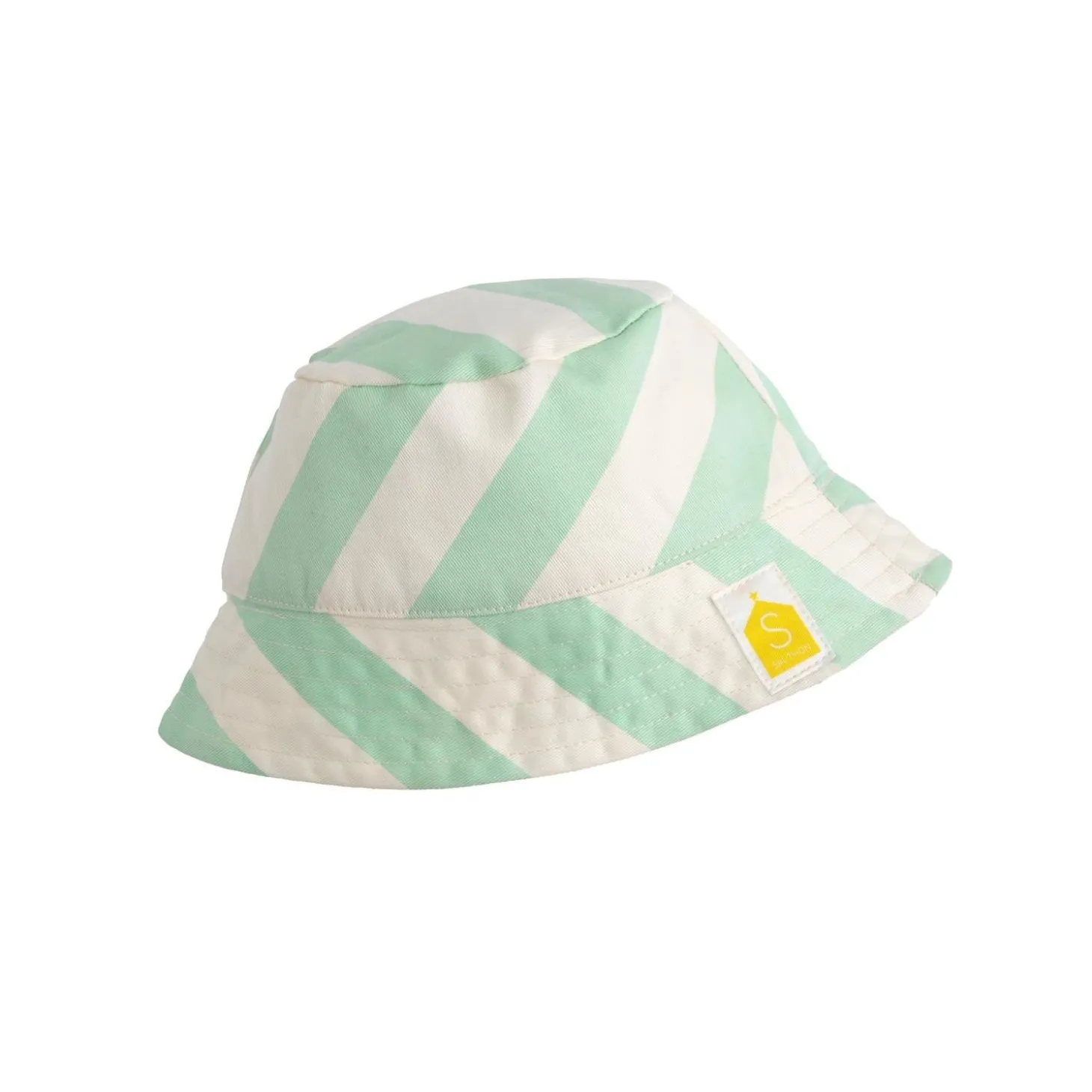Sauthon Chapeau Bob Pop Vert Menthe / Vanille 9-12 mois