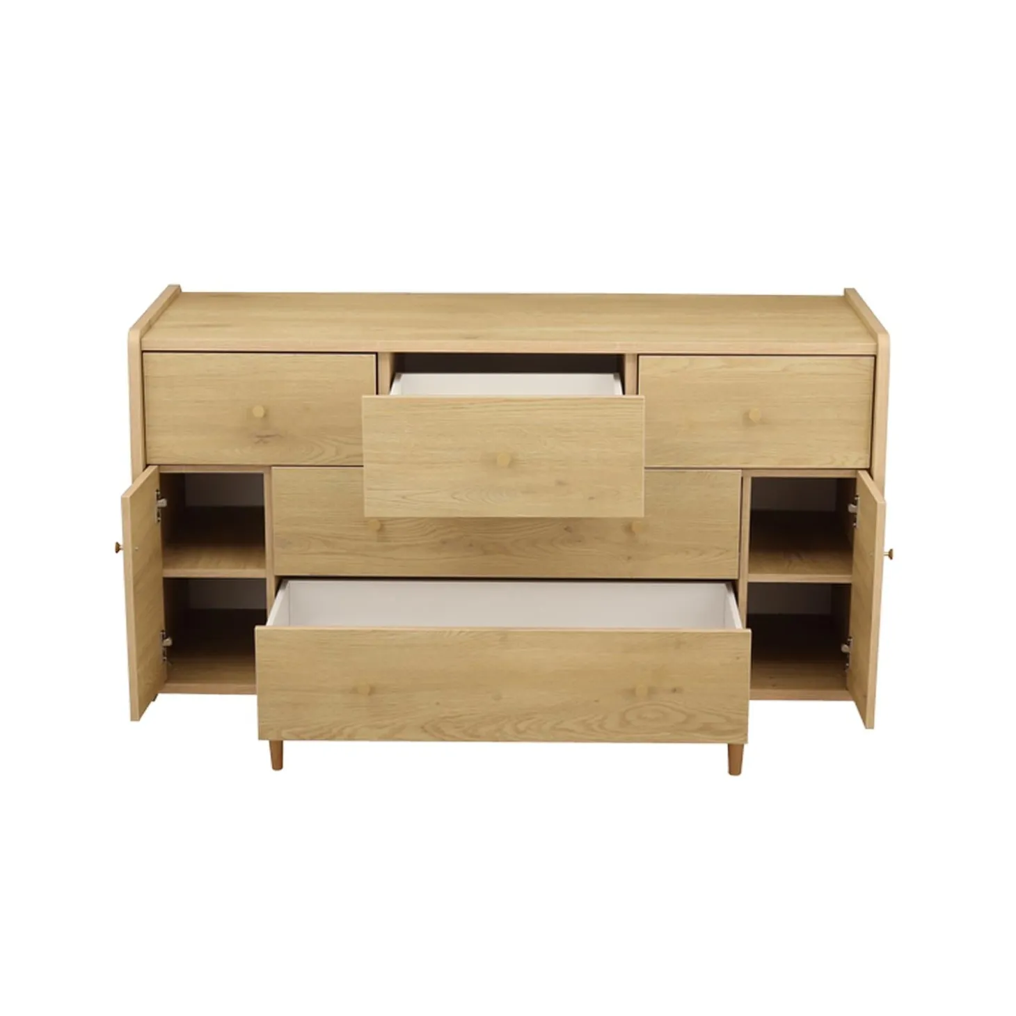 Sauthon Commode Buffet My Love Chêne Vintage