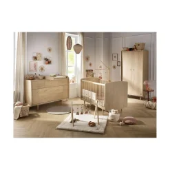 Sauthon Commode Buffet My Love Chêne Vintage