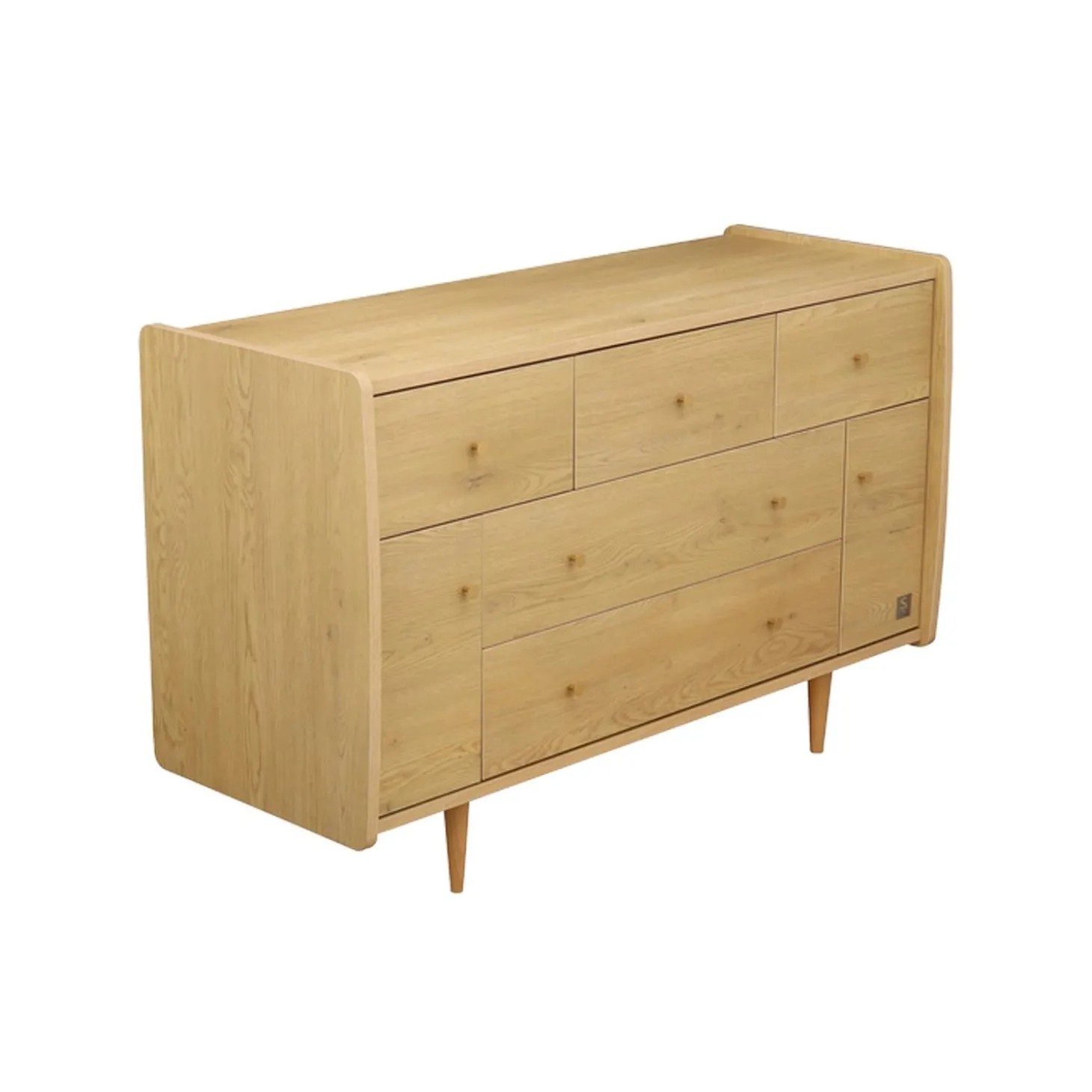 Sauthon Commode Buffet My Love Chêne Vintage