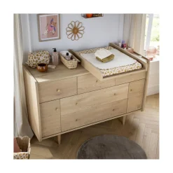 Sauthon Commode Buffet My Love Chêne Vintage