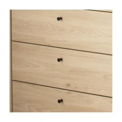 Sauthon Commode Ilot Bébé Chêne Suave/Hêtre Brut