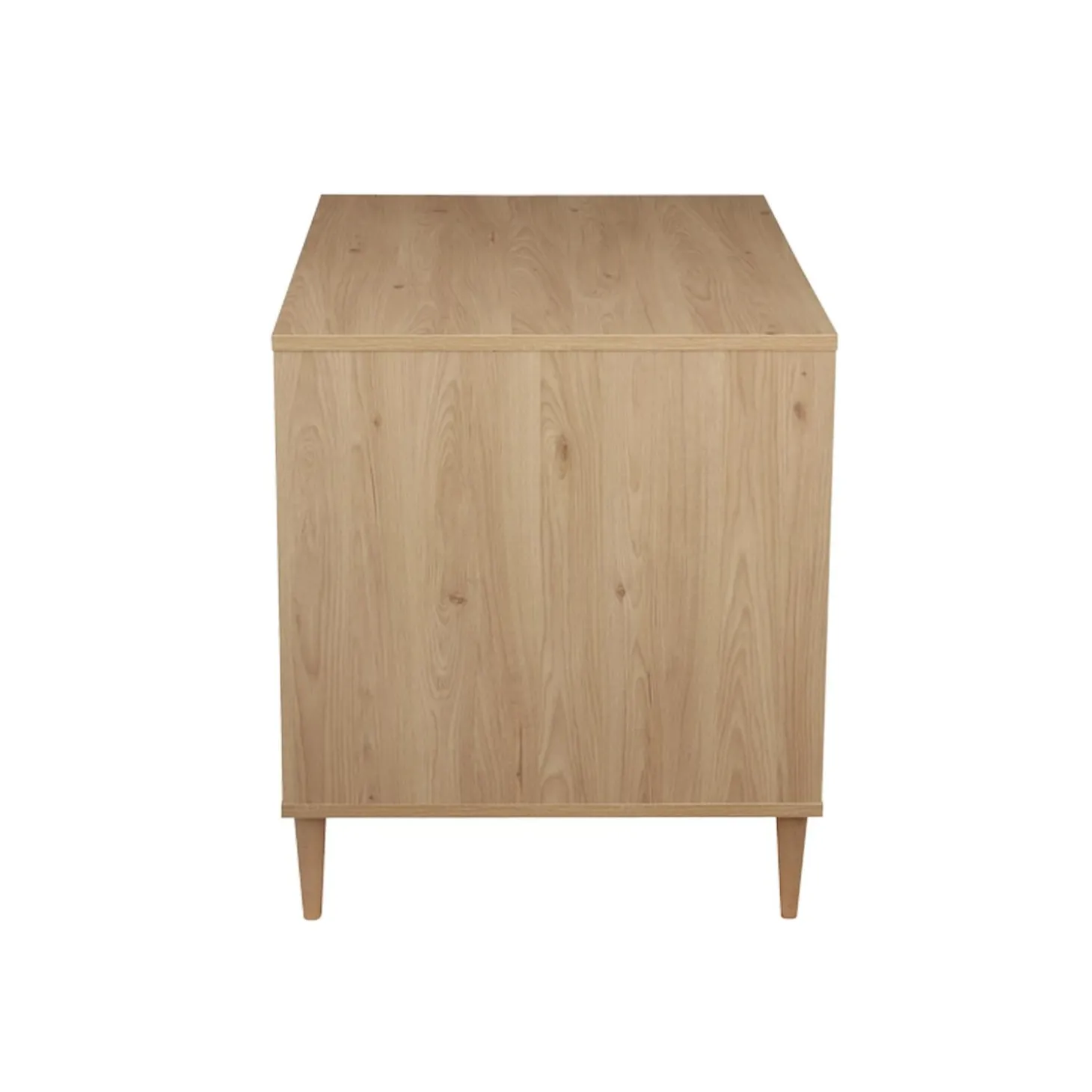 Sauthon Commode Ilot Bébé Chêne Suave/Hêtre Brut