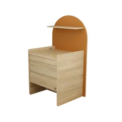 Sauthon Commode à langer évolutive en Bureau Arche Chêne Sépia/Caramel Arche