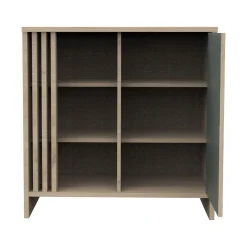 Sauthon Commode 1 porte Tokyo Chêne Suave - Sauge
