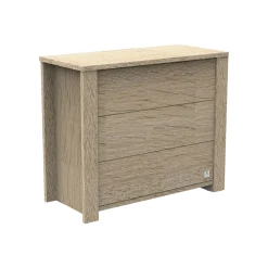 Sauthon                    Commode 3 tiroirs Antonin    Chêne Noisette