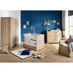 Sauthon                    Commode 3 tiroirs Antonin    Chêne Noisette
